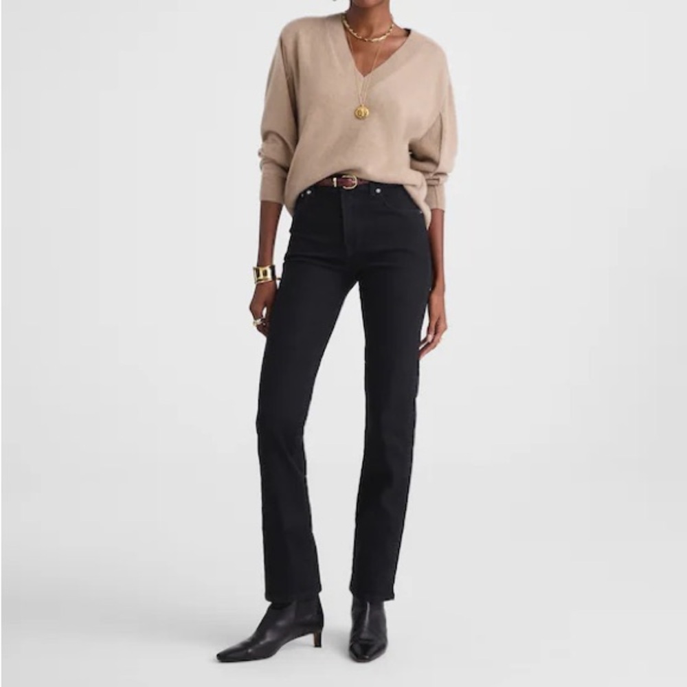 Madewell The Longline Straight Jean - size 28 - style NW253